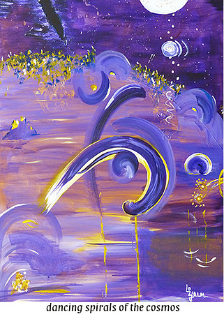 dancing spirals of the cosmos